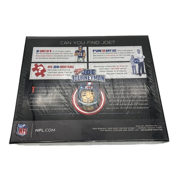 Find Joe Journeyman Dallas Cowboys Jigsaw Puzzle 500 Pieces New 24" x 18" - Picture 4 of 4